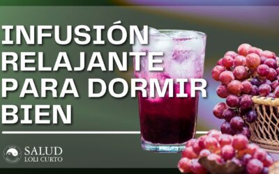 INFUSIÓN RELAJANTE PARA DORMIR BIEN – ZUMO DE UVA NEGRA CON KUZU.